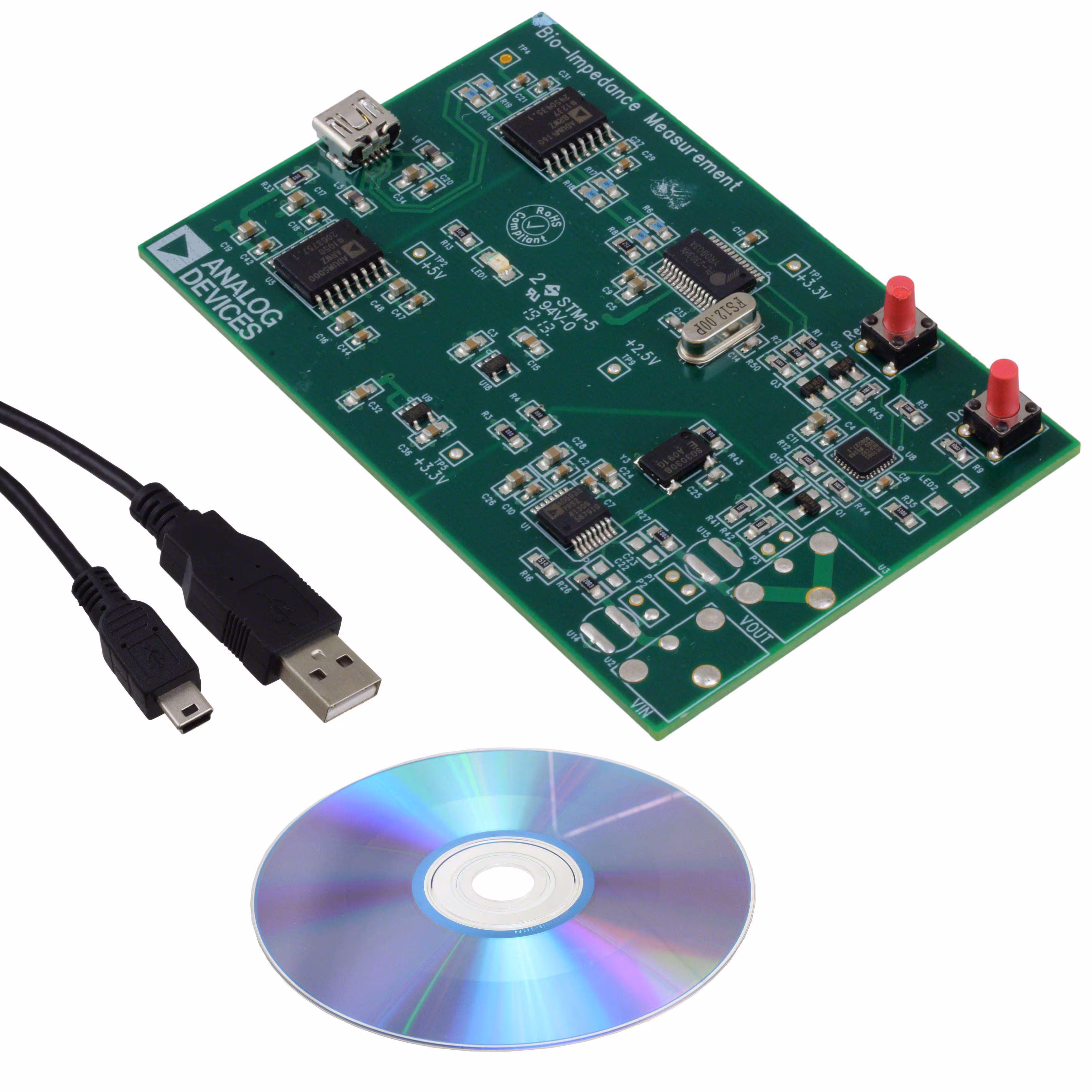 EVAL-CACRD0002 Analog Devices Inc.  Cartes et kits d'évaluation et de démonstration